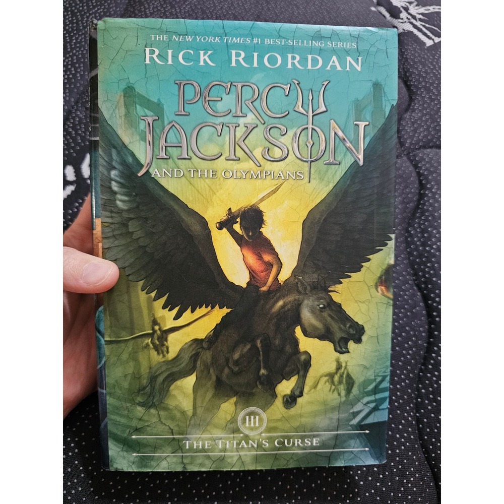 Rick Riordan The Titans Curse Percy Jackson and the Olympians Book 3 Hardcover